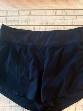 Athleta Black Women's Athletic Shorts - Wide Waistband